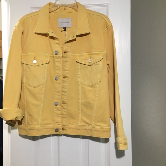 Sanctuary Jackets & Blazers - NWT Sanctuary Marigold Axel Trucker Denim Jacket Medium
